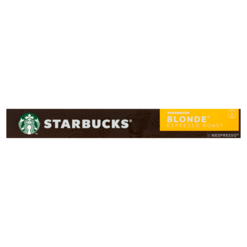 Starbucks® by Nespresso® Blonde Espresso Roast 10 Koffiecups
