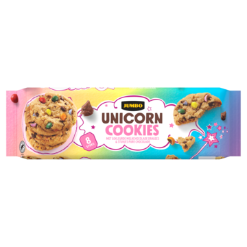 Unicorn Cookies 8 Stuks 150g