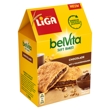 LiGA BelVita Soft Bakes Koeken Choco-Hazelnoot 250g