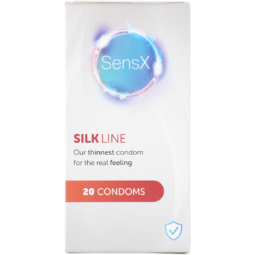 Sensx - Silk Line condooms, 20 stuks