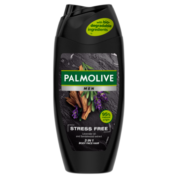Palmolive Men Stress Free 3-in-1 douchegel met lavendelolie en sandelhoutextract 250ml