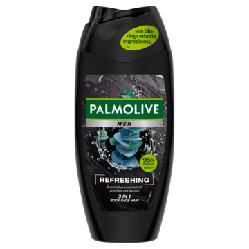 Palmolive Men Refreshing 3-in-1 douchegel met etherische eucalyptusolie en zeezoutextract 250ml