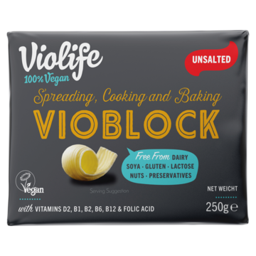 Vioblock Plantboter Ongezouten 250g