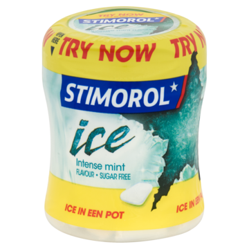 Stimorol Ice kauwgom Intense Mint Suikervrij 80g