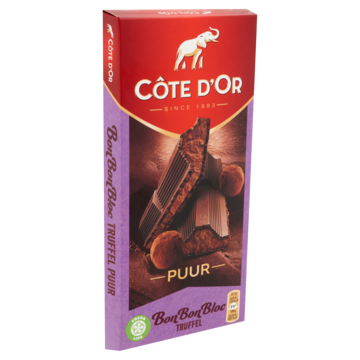 Côte d'Or BonBonBloc chocolade reep Puur Truffel 190g