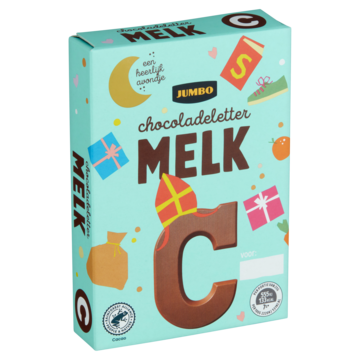 Jumbo Chocoladeletter Melk C 65g