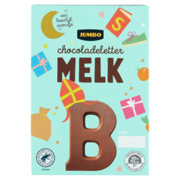 Jumbo Chocoladeletter Melk B 65g