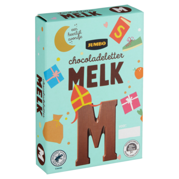 Jumbo Chocoladeletter Melk M 65g