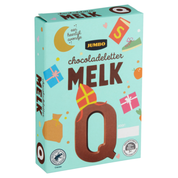 Jumbo Chocoladeletter Melk Q 65g