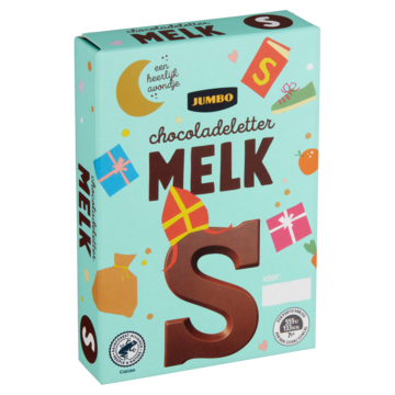 Jumbo Chocoladeletter Melk S 65g