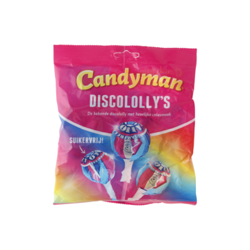 Candyman Discololly's Suikervrij 90g