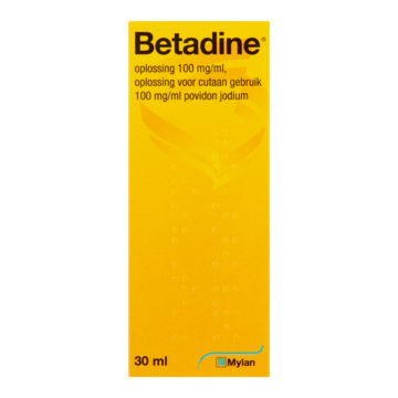 Betadine Oplossing 100 mg/ml 30ml