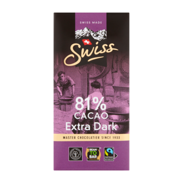 Swiss 81% Cacao Extra Dark 100g