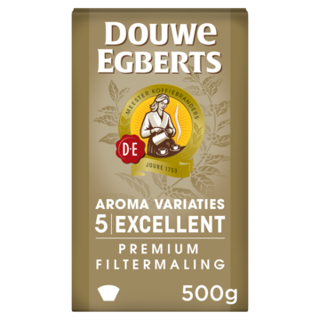 Douwe Egberts Aroma Variaties 5 Excellent Filterkoffie 500g