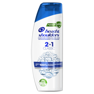 Head & Shoulders Classic 2in1 Anti-roos Shampoo & Conditioner - Tot 100% Roosvrij, 270ml