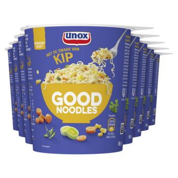Unox Good Noodles Cup Kip 8 x 65g