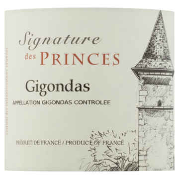 Signature des Princes - Gigondas - Grenache Noir - Syrah - 750ML