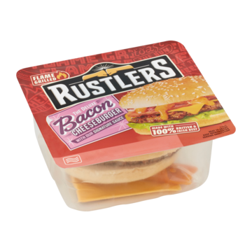 Rustlers Flame Grilled The Deluxe Bacon Cheeseburger 191g