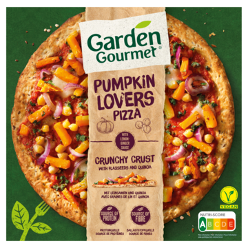 Garden Gourmet Pumpkin Lovers pizza met pompoen vegan 410g