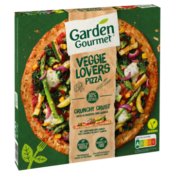Garden Gourmet Veggie Lovers pizza groente vegan 430g