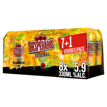Desperados Original Bier Blik 7+1 x 33cl