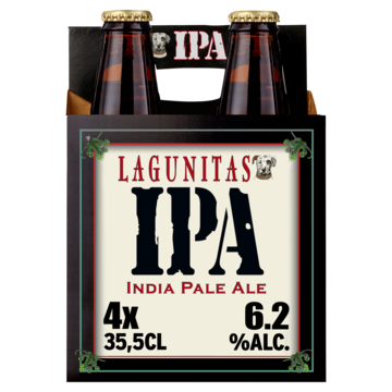 Lagunitas IPA Bier Fles 4 x 35, 5cl