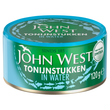 John West Tonijnstukken in Water 120g