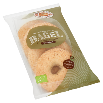 Bagels & Beans - Sesam Bagel - 4 Stuks
