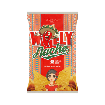 Willy Nacho El Classico Chili Tortilla Chips 200g