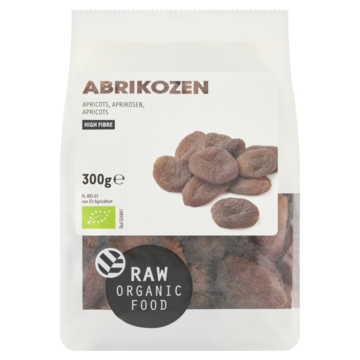 Raw Organic Food Abrikozen 300g