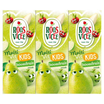 Roosvicee Multivit Kids Boomfruit Smaak 6 x 200ml