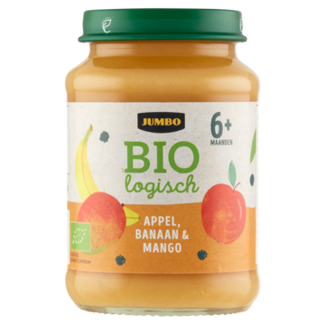 Jumbo Biologisch Appel, Banaan & Mango 6+ Maanden 190g