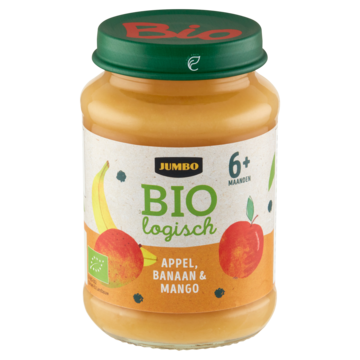 Jumbo Biologisch Appel, Banaan & Mango 6+ Maanden 190g