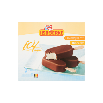 IJsboerke Icy Light Vanille Sticks 6 x 100ml