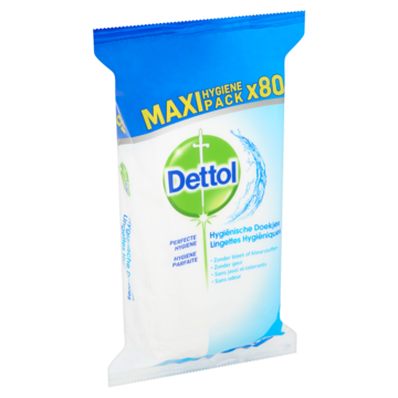 Dettol Hygiënische Doekjes Maxi Hygiene Pack 80 Stuks