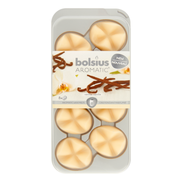 Bolsius Aromatic Wax Melts Vanille 8 bestellen? - dieren, servicebalie — Jumbo Supermarkten