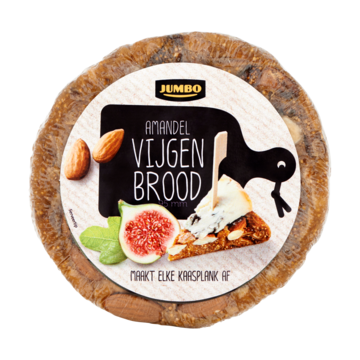 Jumbo Amandel Vijgen Brood 200g