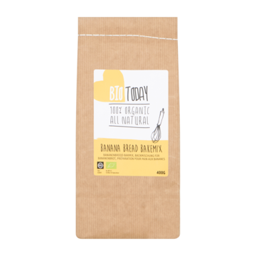 Bio Today 100% Organic Bananenbrood Bakmix 400g