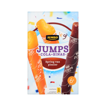 Jumbo Jumps Cola + Sinas 6 x 105g