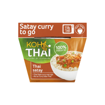 Koh Thai Saté Curry met Rijst 280g bestellen? | Jumbo