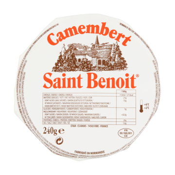Saint Benoit Camembert Kaas 240g