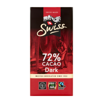 Swiss 72% Cacao Dark 100g