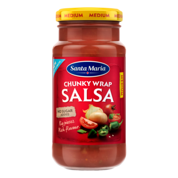 Santa Maria Chunky Wrap Salsa Medium 230g