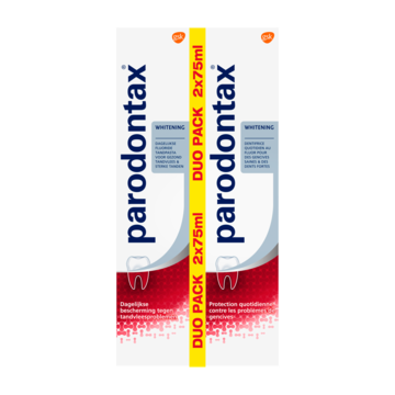 Parodontax Tandpasta Whitening Duo Pack 2 x 75ml