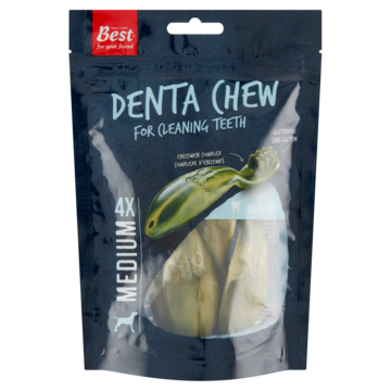 Best for Your Friend Denta Chew for Cleaning Teeth Medium 4 Stuks 100g