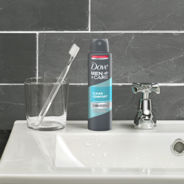 Dove Men+Care Anti-transpirant Deodorant Spray Clean Comfort 6 x 150ml