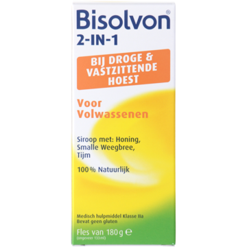 Bisolvon - 2-in-1 voor volwassenen siroop 180g