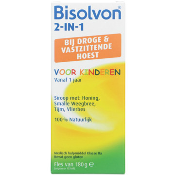 Bisolvon - 2-in-1 voor kinderen siroop 180g