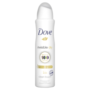Bij naam Slechthorend Uitwisseling Dove Anti-transpirant Spray Invisible Dry 150ml bestellen? - Drogisterij —  Jumbo Supermarkten