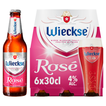 viel Gehakt metro Wieckse Rosé Wit Bier Fles 6 x 30cl bestellen? - Wijn, bier, sterke drank —  Jumbo Supermarkten